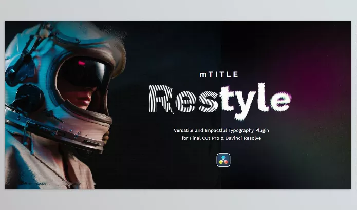 Resolve Tool – mTitle Restyle by MotionVFX – Download