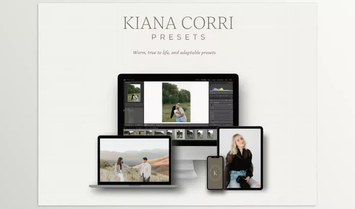Lightroom Preset – Kiana Corri Presets Pack – Download