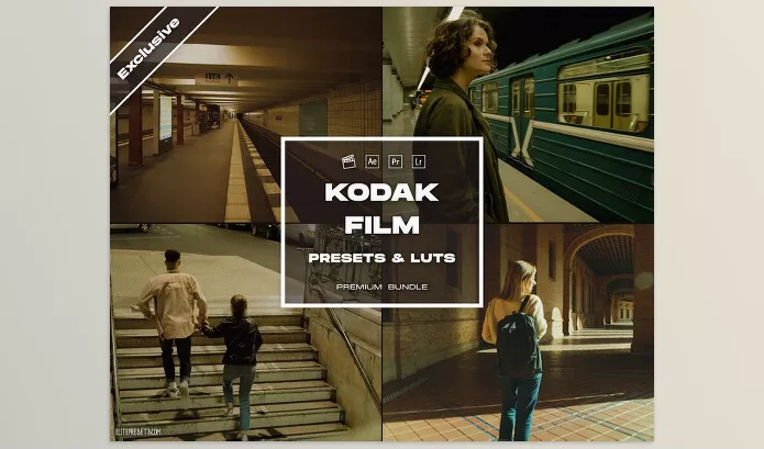 Resolve Tool – 17 Real Kodak Film Emulation Presets & LUTs by Etsy – Download