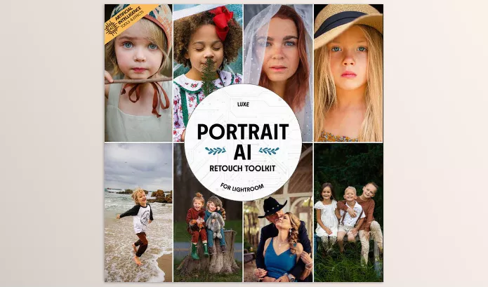Lightroom Preset – Luxe Portrait AI Adaptive Retouch Toolkit Lightroom Presets by The Luxe Lens – Download