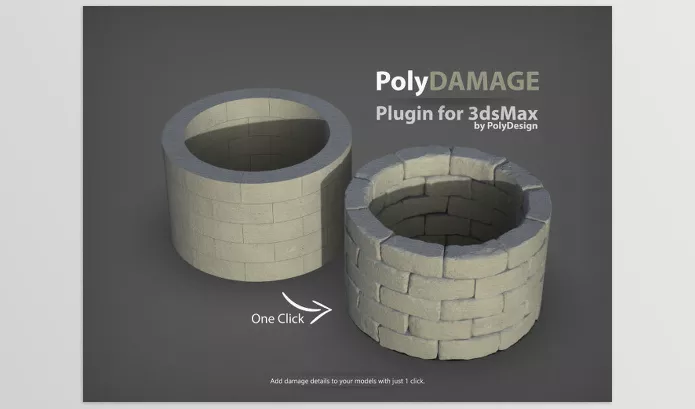 3Ds Max Asset – PolyDamage for 3ds Max by CGtrader – Download