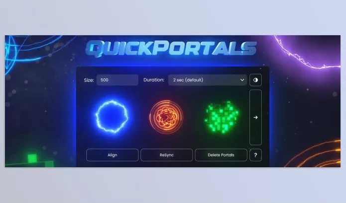 Asset – QuickPortals by Marcos Medel – Download