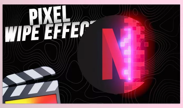 FCP Template – Pixel Scan Effect Final Cut Pro by FinalcutPlugs – Download