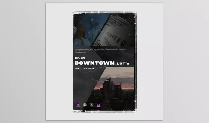LUT Pack – Downtown Luts by Blindusk – Download