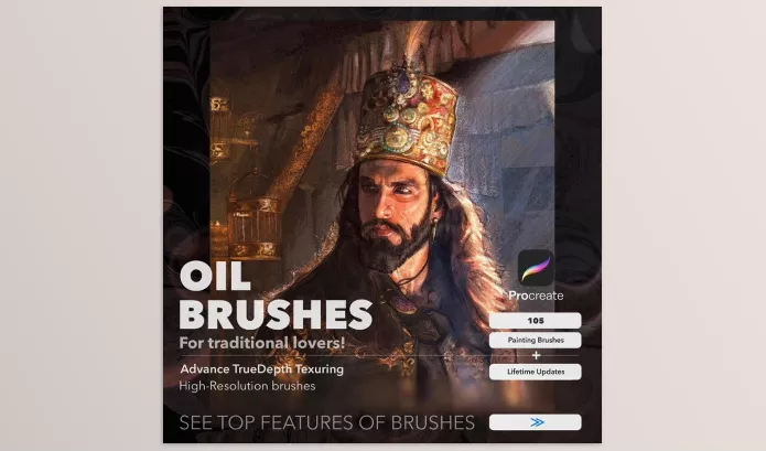Blender Addon – Procreate brushes Oil’s Powerpack for traditional Lovers! by THE KRODH-X – Download