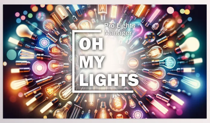 Blender Addon – Oh My Lights Pro Light Manager For Blender by DrDanon – Download