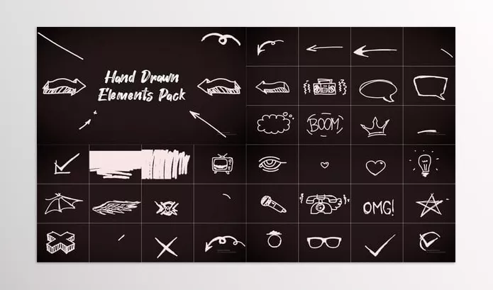 Plugin – Hand Drawn Elements Pack by ModiFlexx – Download 57189729
