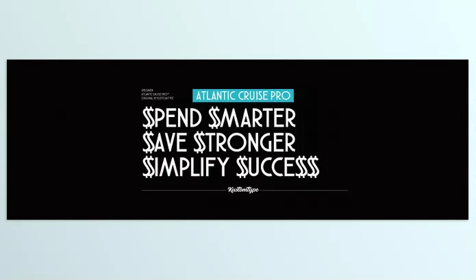 Font – Atlantic Cruise Pro Font Family by Kustomtype – Download