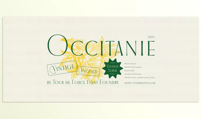 Font – Occitanie Font by Tour De Force – Download