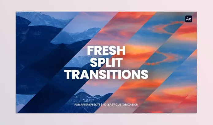 Plugin – Split Transitions For After Effects by vcgmotion – Download 57426302