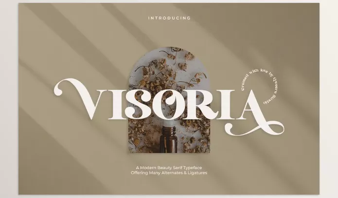 Font – Visoria Modern Serif Font by Qweera Studio – Download