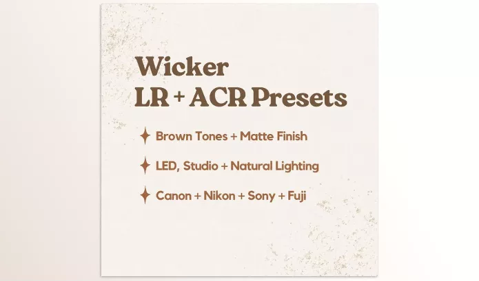 Lightroom Preset – Wicker Lightroom Presets by Jessica G – Download