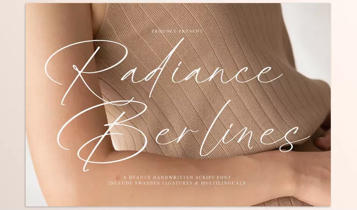 Font – Radiance Berlines Script Font by operatype.co – Download
