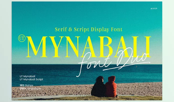 Font – UT Mynabali Font Duo by Universitype – Download