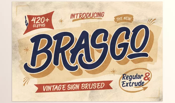 Font – Brasgo Font by Burntilldead – Download