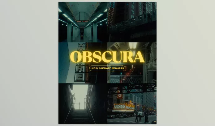 LUT Pack – Obscura by Cinematic Memories – Download