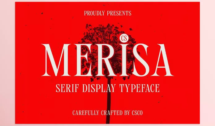 Font – CS Merisa Classic Font by Craft Supply Co. – Download