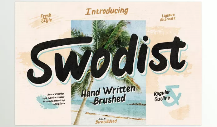 Font – Swodist Font by Burntilldead – Download