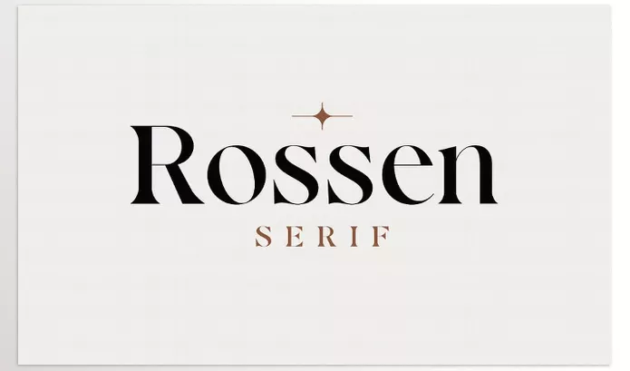 Font – Rossen Serif Sophisticated Font by VSTRD TYPEWORKS – Download