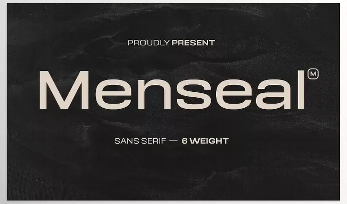 Font – Menseal Family Font by Yukita Creative – Download