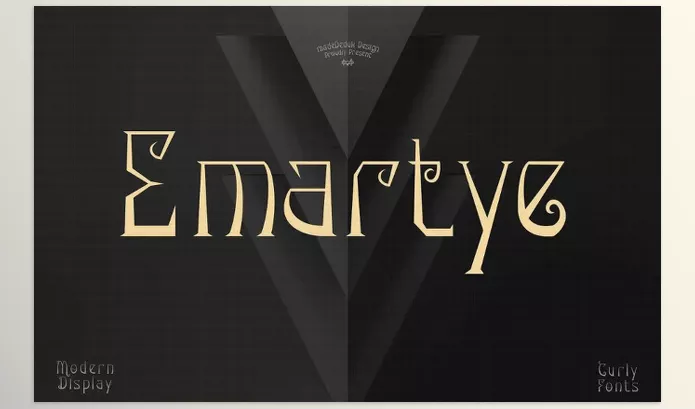 Font – Emartye Font by Youworkforthem – Download