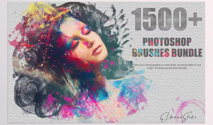 Photoshop Plugin – 1500+ Photoshop Brushes Bundle by Eldamar Studio – Download