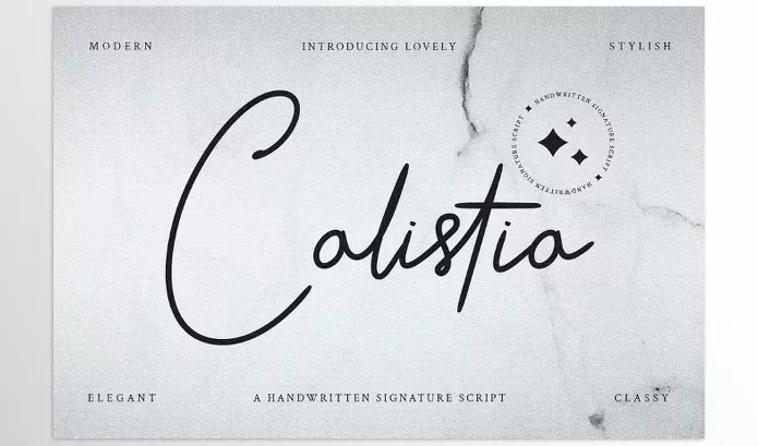 Font – Calistia Signature Font by Hasbi Creative – Download