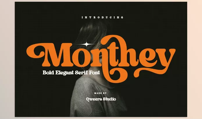 Font – Monthey Bold Elegant Display by Qweera Studio – Download