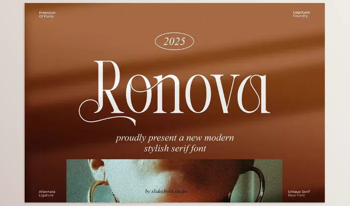 Font – Ronova Modern Serif Font by Slide Shoot – Download