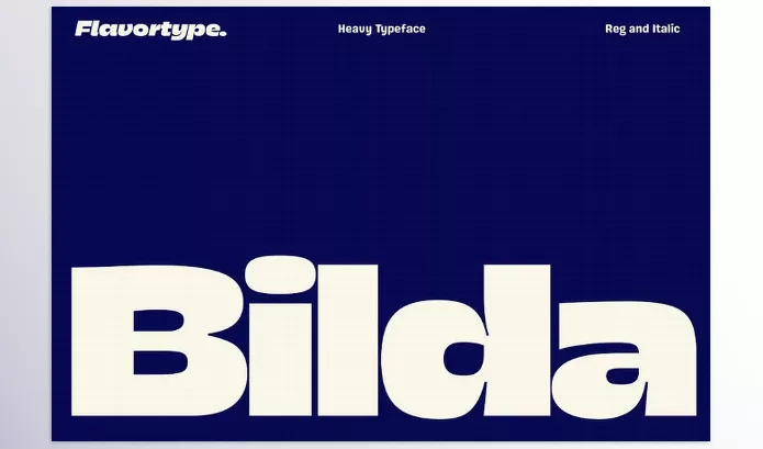 Font – Creative Market – Bilda by Flavortype – Download