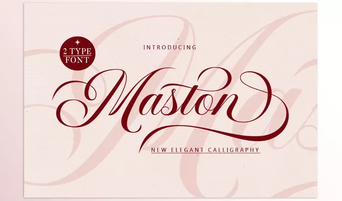 Font – Maston by Mastertype – Download