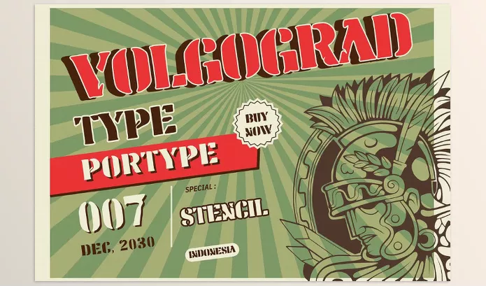 Font – Volgograd Type Font by portype – Download