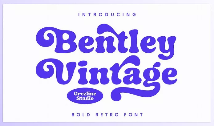 Font – Bentley Vintage Bold Retro Font by Grezline Studio – Download