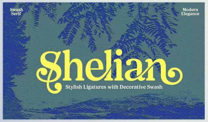 Font – Shelian Typeface by Seniors – Download