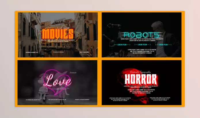 Plugin – Cinematic Titles by weblob – Download 57768529
