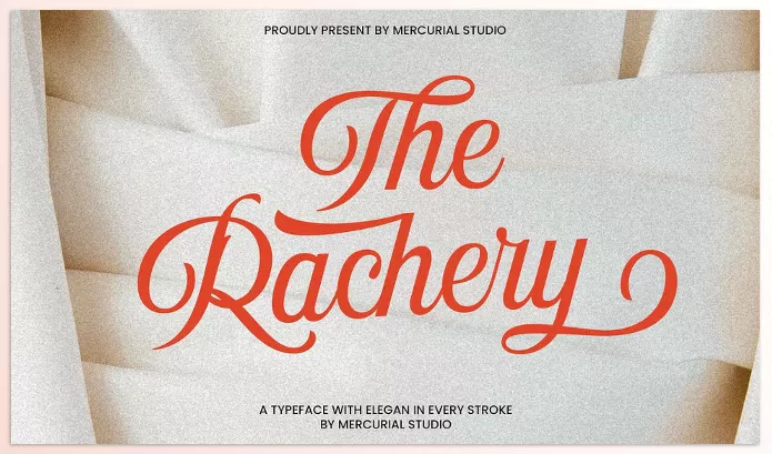 Font – Creative Market – The Rachery by MERCURIAL – Download