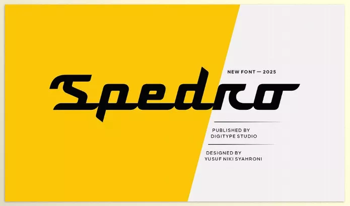 Font – Spedro Sporty Script Font by Digitype Studio – Download