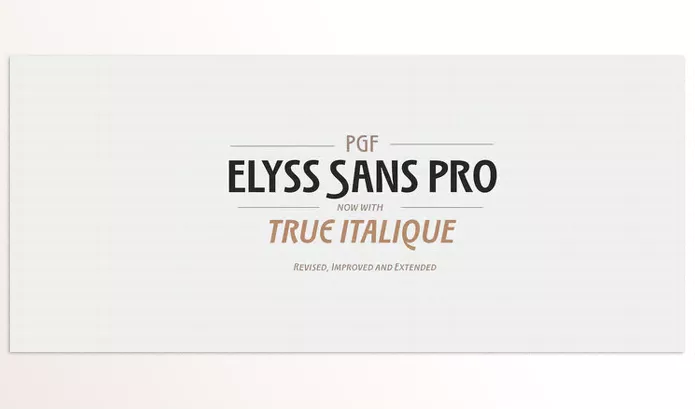 Font – PGF Elyss Sans Pro Font Family by PeGGO Fonts – Download