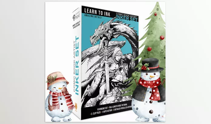 Plugin – Comic Book Artist INKER SET by JimmyReyesArt – Download