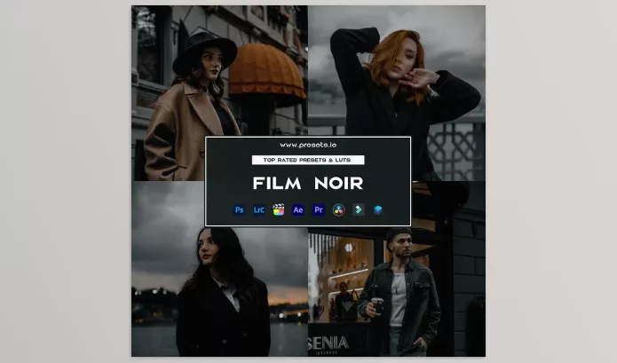 Lightroom Preset – Film Noir Preset Collection by Presets.io – Download