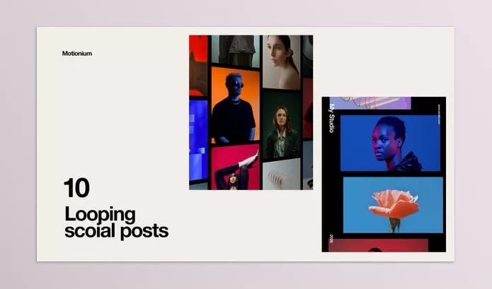 Asset – Looping Cards For Social Media Posts by MotioniumPlus – Download 57806921