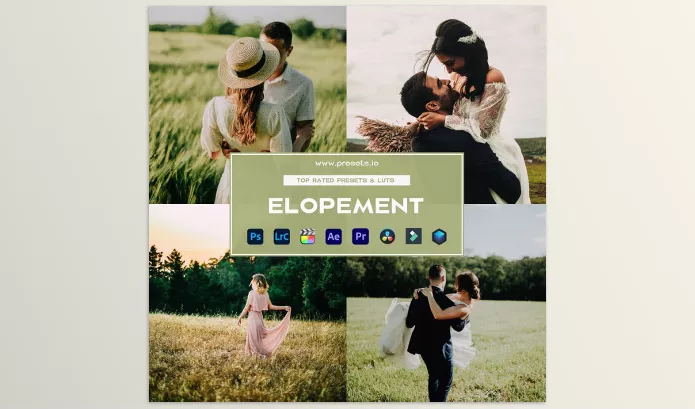 Lightroom Preset – Elopement Preset Collection by Presets.io – Download