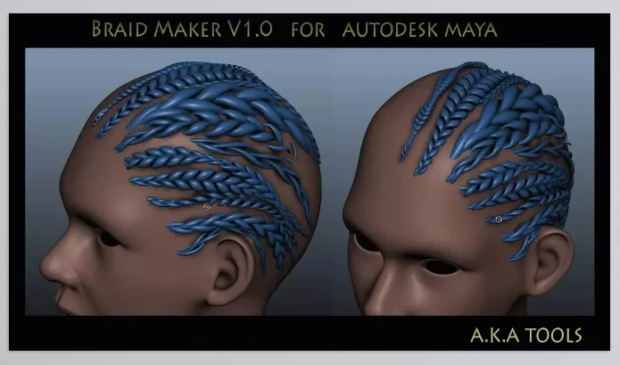 Asset – Braid Maker for Maya by UnPLUG Tools – Download