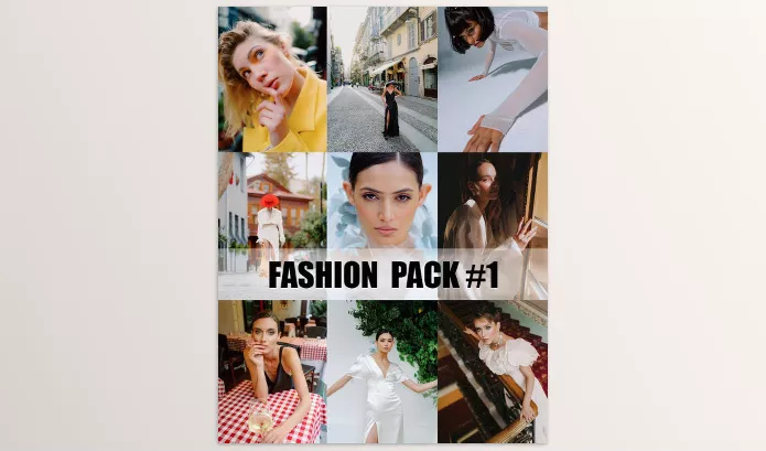 Lightroom Preset – FASHION PACK by Arseniy Prusakov – Download
