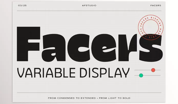 Font – Facers Font Family by Adam Fathony – Download
