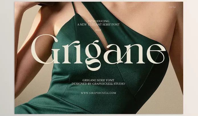 Font – Grigane Elegant Serif Font by Graphicxell – Download
