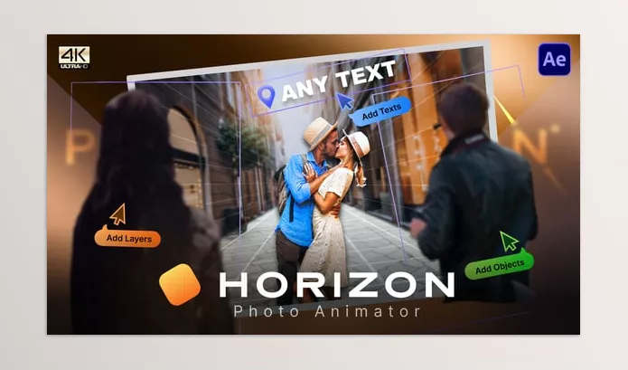 Motion Template – Photomotion Horizon 3D Photo Animator by DavidBalev – Download 58089188