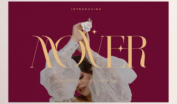 Font – Mover Modern Ligature Serif by Alfinart – Download