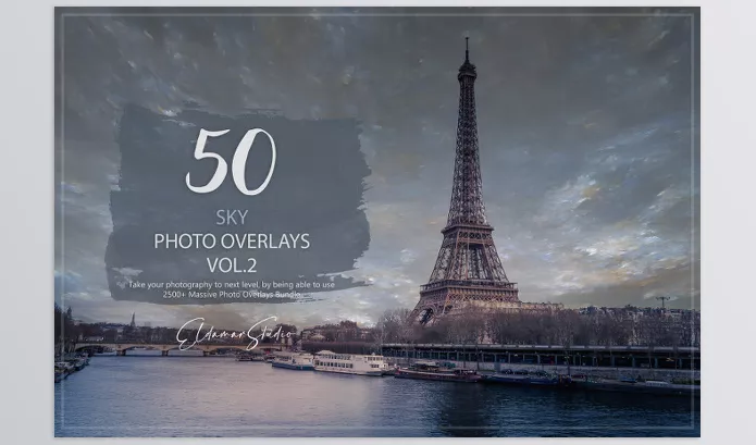 Asset – 50 Sky Photo Overlays by Artstation – Download
