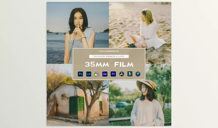 LUT Pack – 35MM Film Preset + Luts Collection by Presets.io – Download